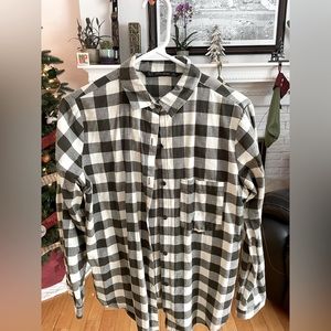 Zara Basic Plaid Shirt